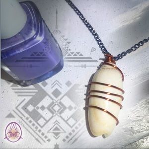 White Olive Shell Necklace